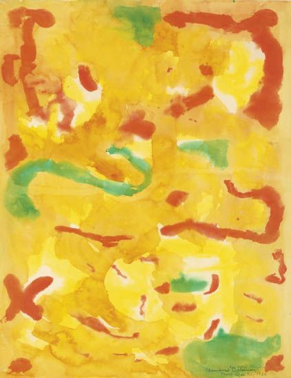 BEAUFORD DELANEY (1901 - 1979) Untitled (Bon Noël).